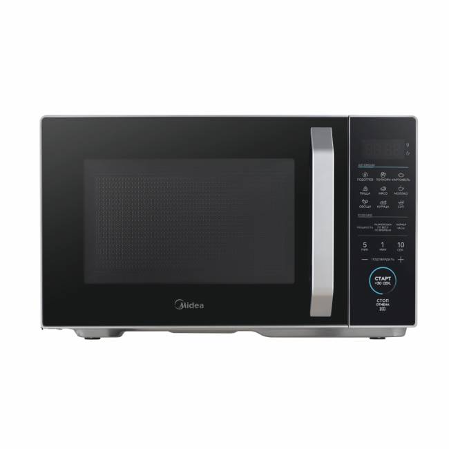Микроволновая печь MIDEA MIDEA EM825P2ET-S — для бизнеса и офиса Микроволновая печь MIDEA MIDEA EM825P2ET-S — для бизнеса и офиса