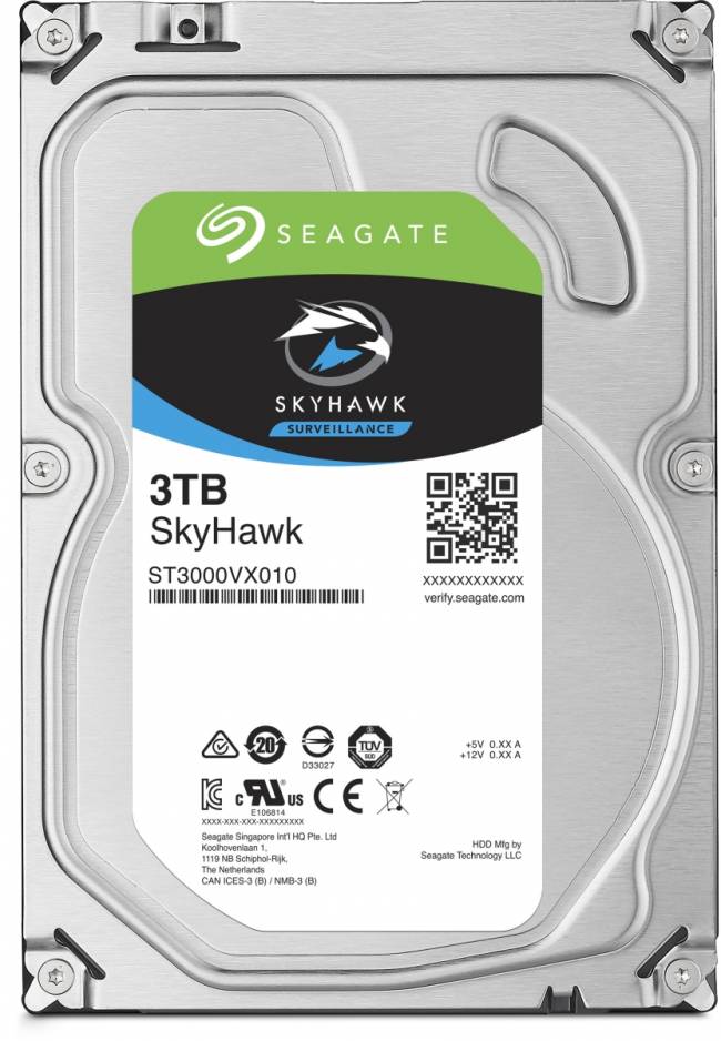 Жесткий диск Seagate SkyHawk Surveillance ST3000VX010 — для бизнеса и офиса Жесткий диск Seagate SkyHawk Surveillance ST3000VX010 — для бизнеса и офиса