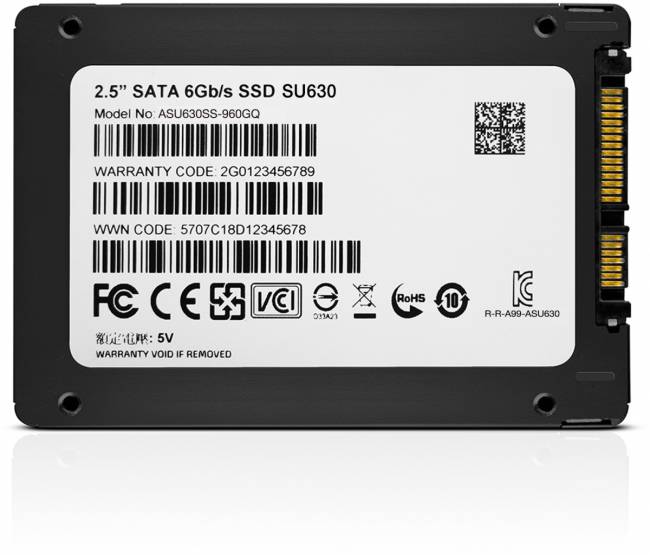 Твердотельный накопитель ADATA Ultimate SU630 ASU630SS-960GQ-R — для бизнеса и офиса