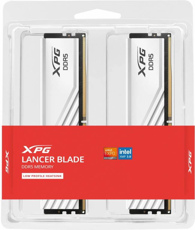 Память DDR5 2x16GB 5600MHz ADATA AX5U5600C4616G-DTLABWH — для бизнеса и офиса Память DDR5 2x16GB 5600MHz ADATA AX5U5600C4616G-DTLABWH — для бизнеса и офиса