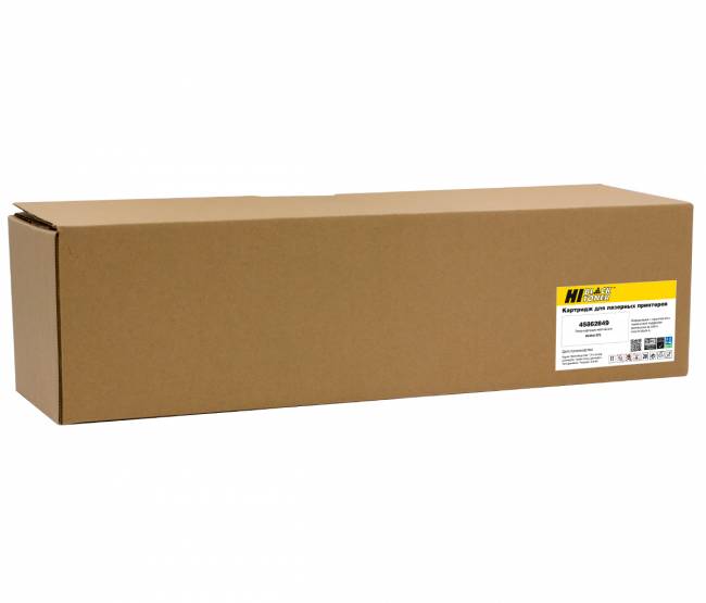 Тонер-картридж Hi-Black (HB-45862849) для OKI MC853/873, Восстановленный, Y, 7,3K — для бизнеса и офиса Тонер-картридж Hi-Black (HB-45862849) для OKI MC853/873, Восстановленный, Y, 7,3K — для бизнеса и офиса