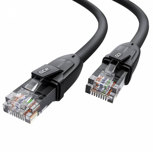 GCR Патч-корд прямой 2.0m UTP кат.6, черный, 24 AWG, ethernet high speed, RJ45, T568B, GCR-52528 Greenconnect RJ45(m) - RJ45(m) Cat. 6 UTP 2м черный — для бизнеса и офиса GCR Патч-корд прямой 2.0m UTP кат.6, черный, 24 AWG, ethernet high speed, RJ45, T568B, GCR-52528 Greenconnect RJ45(m) - RJ45(m) Cat. 6 UTP 2м черный — для бизнеса и офиса
