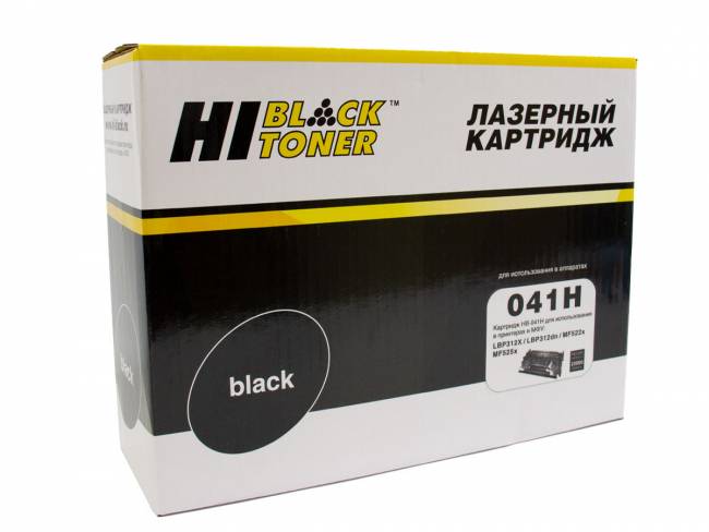 Картридж Hi-Black (HB-№041H) для Canon LBP-312x/MF522x/MF525x, 20K — для бизнеса и офиса Картридж Hi-Black (HB-№041H) для Canon LBP-312x/MF522x/MF525x, 20K — для бизнеса и офиса
