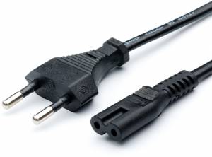 Кабель питания 3 m (0.5 mm, 2 pin) ATcom CEE 7/16 - CEE C7 3 м