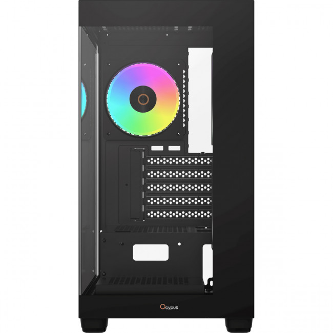 Корпус ПК без блока питания Ocypus Gamma-C52-BKD300XX-GL — для бизнеса и офиса