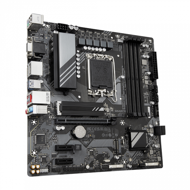 Материнская плата Gigabyte B760M DS3H — для бизнеса и офиса Материнская плата Gigabyte B760M DS3H — для бизнеса и офиса