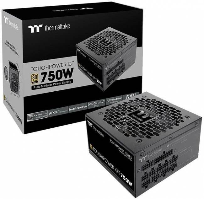 Блок питания Thermaltake PS-TPT-0750FNFAGE-3 — для бизнеса и офиса