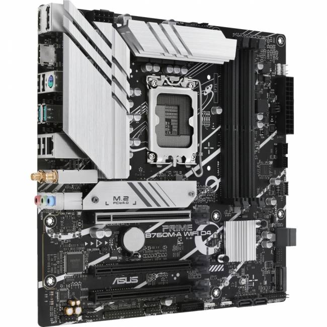 Материнская плата ASUS PRIME B760M-A WIFI D4 (90MB1CX0-M0EAY0) — для бизнеса и офиса Материнская плата ASUS PRIME B760M-A WIFI D4 (90MB1CX0-M0EAY0) — для бизнеса и офиса