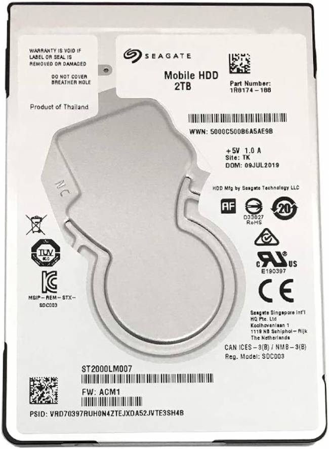 Жесткий диск Seagate ST2000LM007 — для бизнеса и офиса Жесткий диск Seagate ST2000LM007 — для бизнеса и офиса