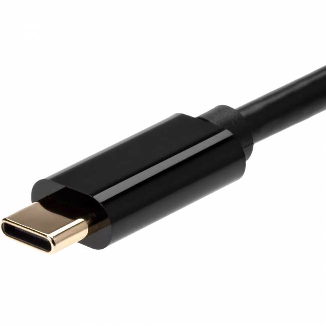 Кабель-адаптер USB 3.1 Type-Cm --> DP(m) 4K@60Hz, 1,8m iOpen (Aopen/Qust) <ACU422C-1.8M> Кабель-переходник AOpen/Qust USB 3.1 Type C M/DisplayPort M (ACU422C-1.8M) — для бизнеса и офиса