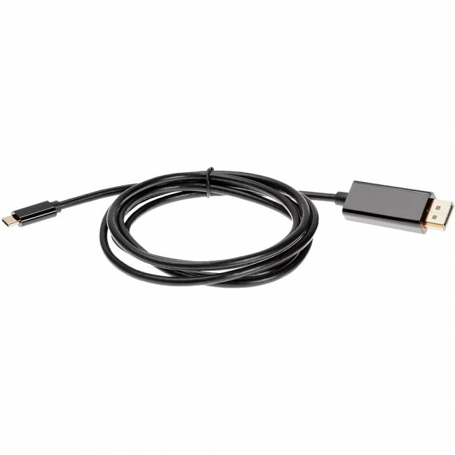Кабель-адаптер USB 3.1 Type-Cm --> DP(m) 4K@60Hz, 1,8m iOpen (Aopen/Qust) <ACU422C-1.8M> Кабель-переходник AOpen/Qust USB 3.1 Type C M/DisplayPort M (ACU422C-1.8M) — для бизнеса и офиса