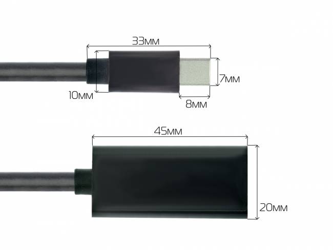 Greenconnect Адаптер-переходник Apple mini DisplayPort 20M > HDMI 19F, черный, GCR-50930 Greenconnect Mini DisplayPort (m) - HDMI (f) — для бизнеса и офиса Greenconnect Адаптер-переходник Apple mini DisplayPort 20M > HDMI 19F, черный, GCR-50930 Greenconnect Mini DisplayPort (m) - HDMI (f) — для бизнеса и офиса