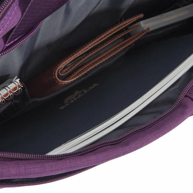 Сумка для ноутбука 15.6" Riva 8335 PURPLE — для бизнеса и офиса Сумка для ноутбука 15.6" Riva 8335 PURPLE — для бизнеса и офиса