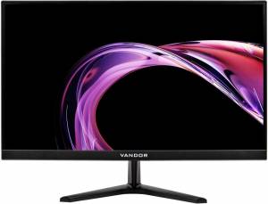 Монитор Vandor (24VB17) - 23,8''/1920x1080 (FullHD)/75Гц/250/1000:1/IPS/5мс/1xHDMI+1xVGA/Аудио/Чёрный Hiper 24VB17