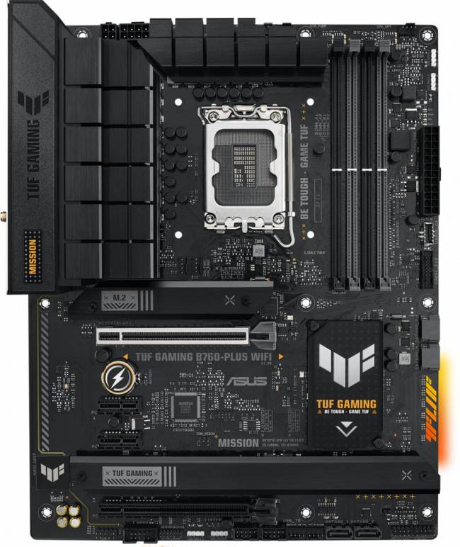 Материнская плата ASUS TUF GAMING B760-PLUS WIFI — для бизнеса и офиса Материнская плата ASUS TUF GAMING B760-PLUS WIFI — для бизнеса и офиса