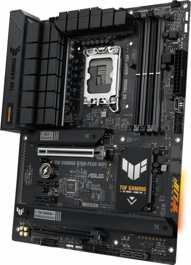 Материнская плата ASUS TUF GAMING B760-PLUS WIFI — для бизнеса и офиса Материнская плата ASUS TUF GAMING B760-PLUS WIFI — для бизнеса и офиса