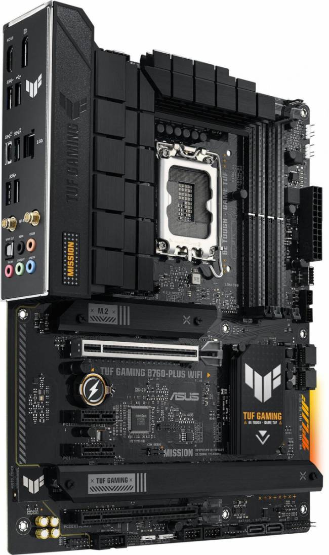 Материнская плата ASUS TUF GAMING B760-PLUS WIFI — для бизнеса и офиса Материнская плата ASUS TUF GAMING B760-PLUS WIFI — для бизнеса и офиса