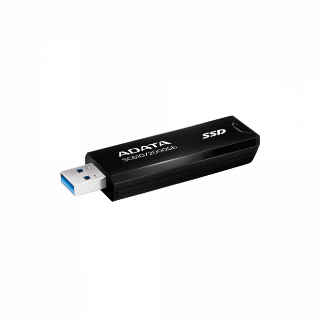 Твердотельный накопитель ADATA External SSD SC610 (SC610-2000G-CBK/RD) — для бизнеса и офиса Твердотельный накопитель ADATA External SSD SC610 (SC610-2000G-CBK/RD) — для бизнеса и офиса