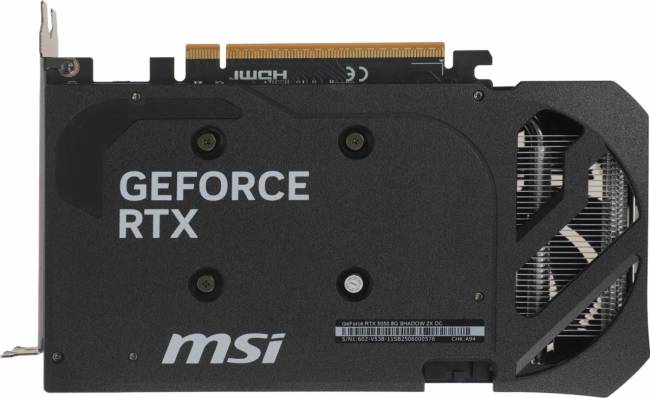 Видеокарта MSI RTX 5050 8G SHADOW 2X OC — для бизнеса и офиса Видеокарта MSI RTX 5050 8G SHADOW 2X OC — для бизнеса и офиса