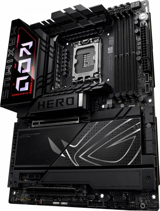 Материнская плата ASUS ROG MAXIMUS Z890 HERO — для бизнеса и офиса Материнская плата ASUS ROG MAXIMUS Z890 HERO — для бизнеса и офиса
