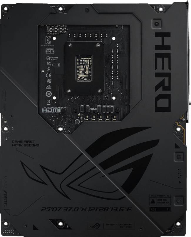 Материнская плата ASUS ROG MAXIMUS Z890 HERO — для бизнеса и офиса Материнская плата ASUS ROG MAXIMUS Z890 HERO — для бизнеса и офиса