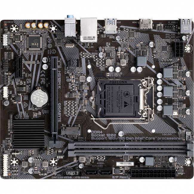 Материнская плата Gigabyte H510M K — для бизнеса и офиса Материнская плата Gigabyte H510M K — для бизнеса и офиса