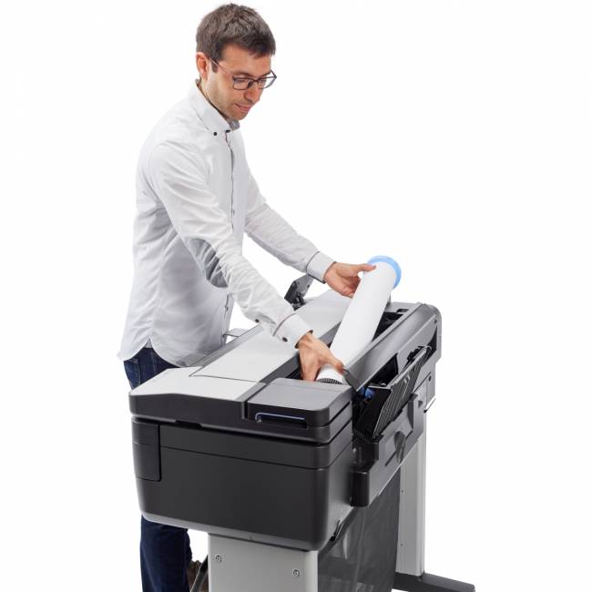 Струйное МФУ HP DesignJet T830 36-in MFP — для бизнеса и офиса Струйное МФУ HP DesignJet T830 36-in MFP — для бизнеса и офиса