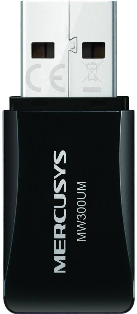 Адаптер Wi-Fi Mercusys MW300UM — для бизнеса и офиса Адаптер Wi-Fi Mercusys MW300UM — для бизнеса и офиса