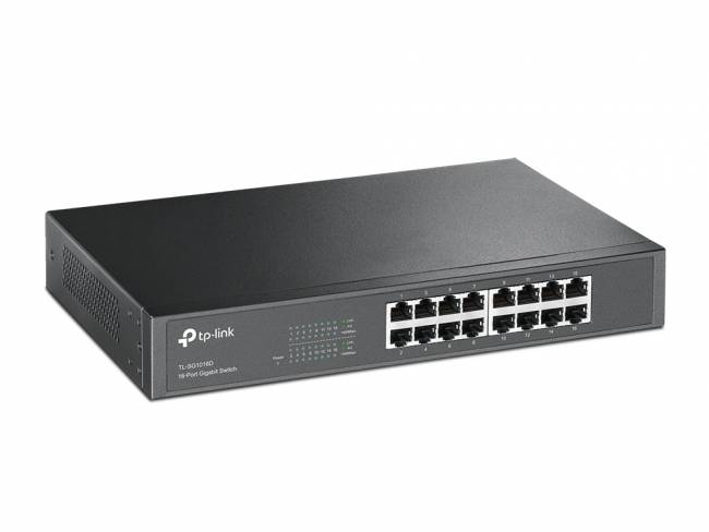 Коммутатор TP-Link TL-SG1016D — для бизнеса и офиса Коммутатор TP-Link TL-SG1016D — для бизнеса и офиса