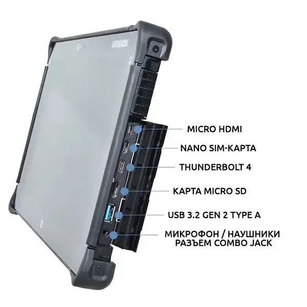 Защищенный планшет R11 Field G2 Win11 Pro Durabook R1G1P2DEBAXX — для бизнеса и офиса Защищенный планшет R11 Field G2 Win11 Pro Durabook R1G1P2DEBAXX — для бизнеса и офиса