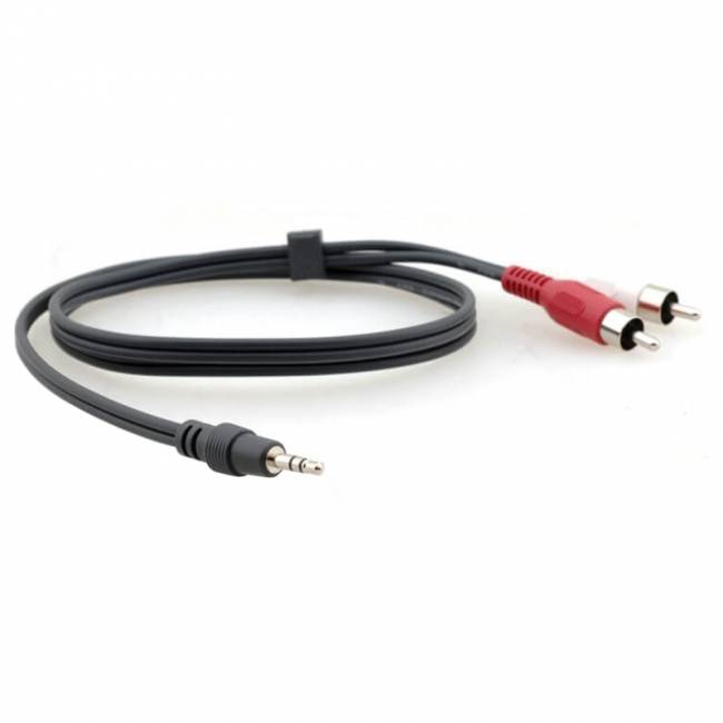 Кабель 3.5mm Audio на 2 RCA (Вилка - Вилки), 4,6 м Kramer C-A35M/2RAM-15 — для бизнеса и офиса Кабель 3.5mm Audio на 2 RCA (Вилка - Вилки), 4,6 м Kramer C-A35M/2RAM-15 — для бизнеса и офиса