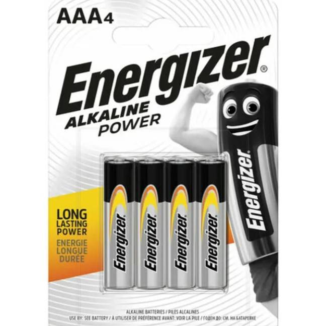 Э\п Energizer AAA LR03 Power BL4 — для бизнеса и офиса Э\п Energizer AAA LR03 Power BL4 — для бизнеса и офиса
