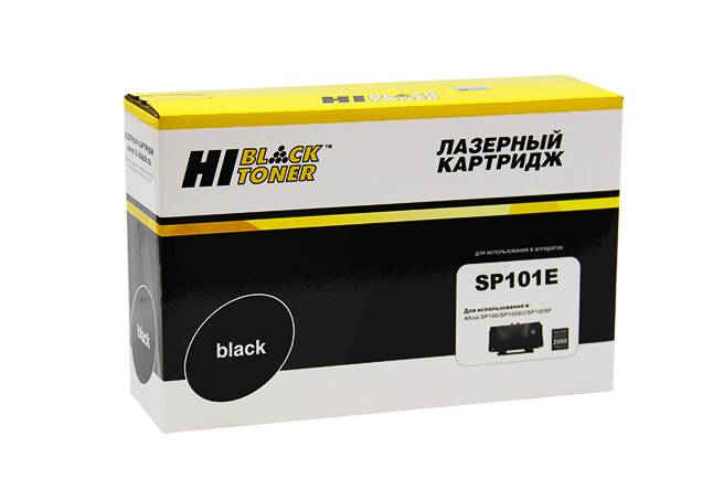 Картридж Hi-Black (HB-SP101E) для Ricoh Aficio SP 100/100SF/100SU, 2K — для бизнеса и офиса Картридж Hi-Black (HB-SP101E) для Ricoh Aficio SP 100/100SF/100SU, 2K — для бизнеса и офиса