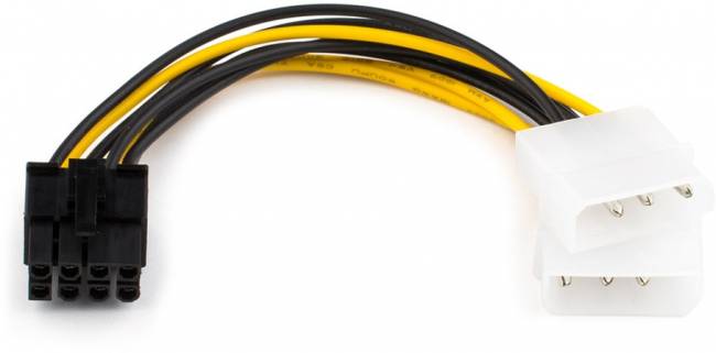 Кабель (Video power) 8 pin to 2 molex ATcom 8-pin - 2 x Molex — для бизнеса и офиса Кабель (Video power) 8 pin to 2 molex ATcom 8-pin - 2 x Molex — для бизнеса и офиса