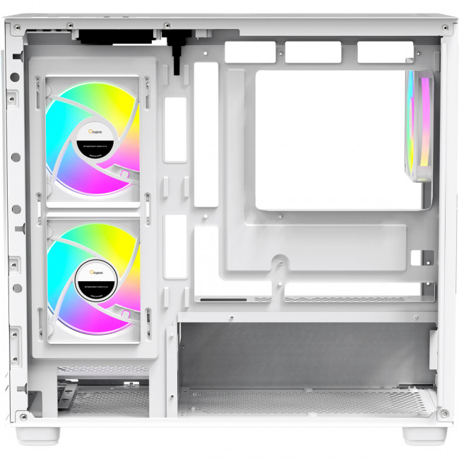 Корпус ПК без блока питания Ocypus Gamma-C52-WHD300XX-GL — для бизнеса и офиса