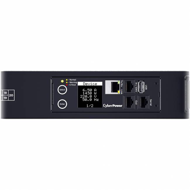 Блок распределения питания CyberPower PDU31414 — для бизнеса и офиса Блок распределения питания CyberPower PDU31414 — для бизнеса и офиса