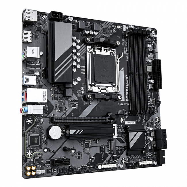 Материнская плата Gigabyte B650M D3HP — для бизнеса и офиса Материнская плата Gigabyte B650M D3HP — для бизнеса и офиса