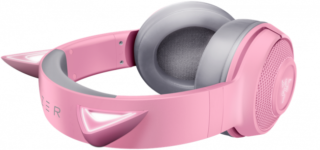 Гарнитура Razer Kraken BT - Kitty Edition - Quartz Razer Kraken BT Kitty Edition — для бизнеса и офиса Гарнитура Razer Kraken BT - Kitty Edition - Quartz Razer Kraken BT Kitty Edition — для бизнеса и офиса