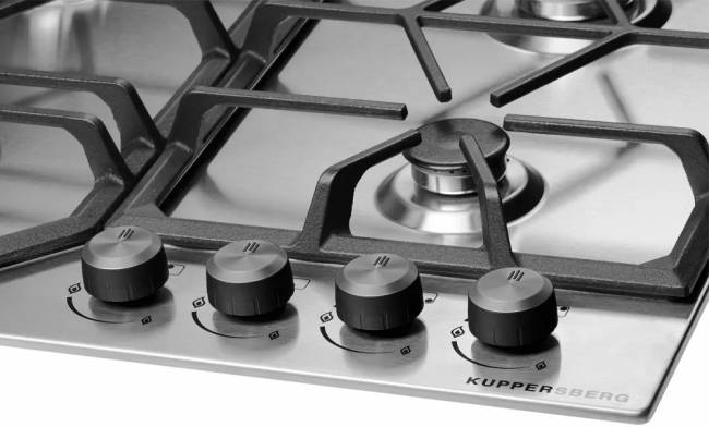 Встраиваемые газовые панели Kuppersberg Kuppersberg FS 62 X — для бизнеса и офиса Встраиваемые газовые панели Kuppersberg Kuppersberg FS 62 X — для бизнеса и офиса