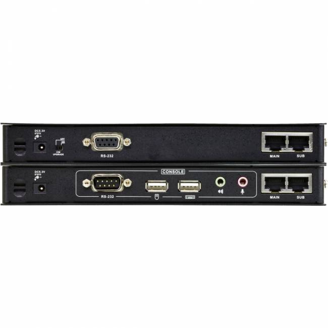 Удлинитель консоли (клав./мышь USB+DVI+аудио+RS232) на 60м ATEN CE604 — для бизнеса и офиса Удлинитель консоли (клав./мышь USB+DVI+аудио+RS232) на 60м ATEN CE604 — для бизнеса и офиса