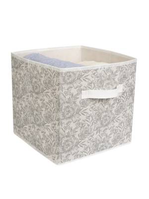 Короб для хранения Короб для хранения Grey Flower 30х30х30