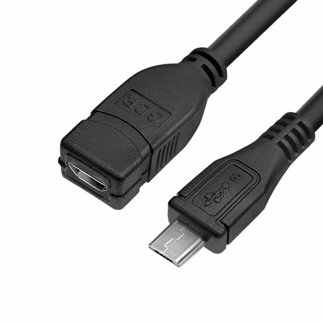 GCR Удлинитель 1.0m MicroUSB M/F, черный, 28/28 AWG, GCR-52447 Greenconnect GCR-52447 — для бизнеса и офиса GCR Удлинитель 1.0m MicroUSB M/F, черный, 28/28 AWG, GCR-52447 Greenconnect GCR-52447 — для бизнеса и офиса