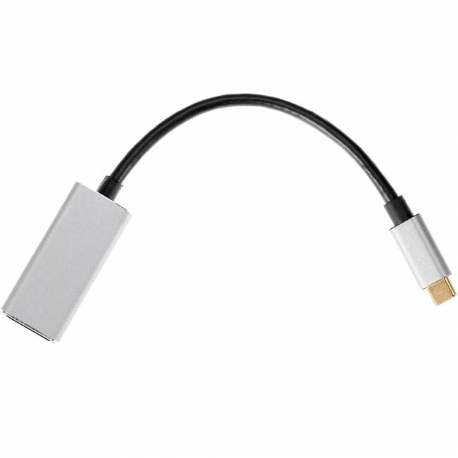 Aдаптер USB 3.1 Type-Cm --> DP(f) 4K@60Hz, Alum Shell, iOpen (Aopen/Qust) <ACU422MB> Адаптер-переходник AOpen/Qust USB 3.1 Type C M/DisplayPort F (ACU422MB) — для бизнеса и офиса