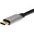 Aдаптер USB 3.1 Type-Cm --> DP(f) 4K@60Hz, Alum Shell, iOpen (Aopen/Qust) <ACU422MB> Адаптер-переходник AOpen/Qust USB 3.1 Type C M/DisplayPort F (ACU422MB) — для бизнеса и офиса