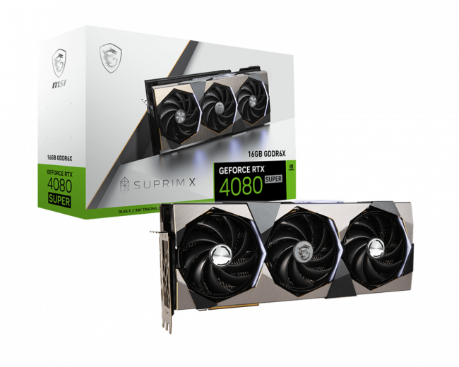Видеокарта MSI GeForce RTX 4080 SUPER 16G SUPRIM X — для бизнеса и офиса Видеокарта MSI GeForce RTX 4080 SUPER 16G SUPRIM X — для бизнеса и офиса