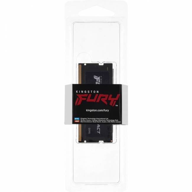Память оперативная Kingston FURY Impact PnP KF548S38IB-8 — для бизнеса и офиса Память оперативная Kingston FURY Impact PnP KF548S38IB-8 — для бизнеса и офиса