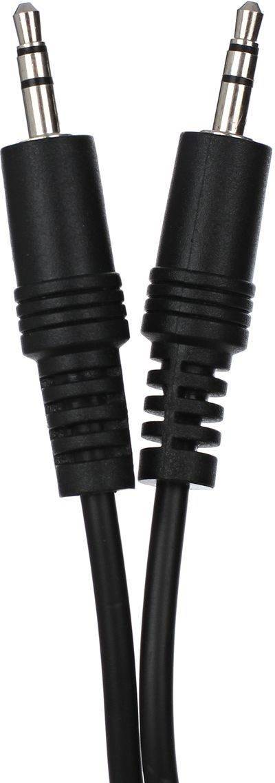 Кабель соединительный 3.5 Jack (M) - 3.5 Jack (M), стерео, аудио, 1.2м VCOM <VAV7175-1.2M> VCOM mini jack 3.5 mm (m) - mini jack 3.5 mm (m) 1.2м — для бизнеса и офиса