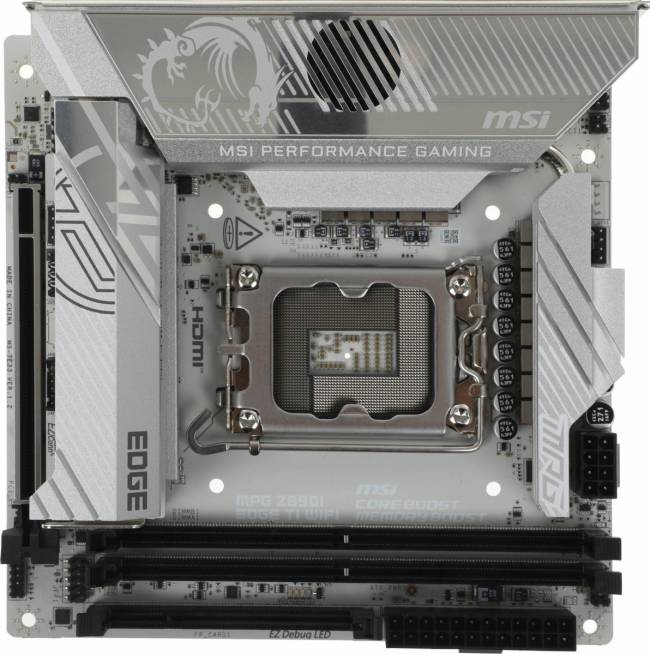 Материнская плата MSI MPG Z890I EDGE TI WIFI — для бизнеса и офиса Материнская плата MSI MPG Z890I EDGE TI WIFI — для бизнеса и офиса