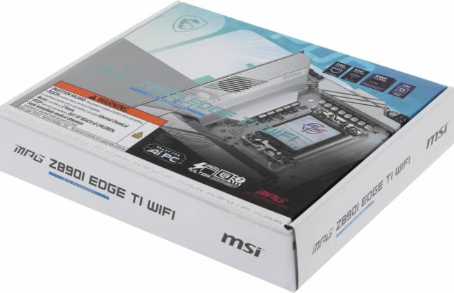 Материнская плата MSI MPG Z890I EDGE TI WIFI — для бизнеса и офиса Материнская плата MSI MPG Z890I EDGE TI WIFI — для бизнеса и офиса