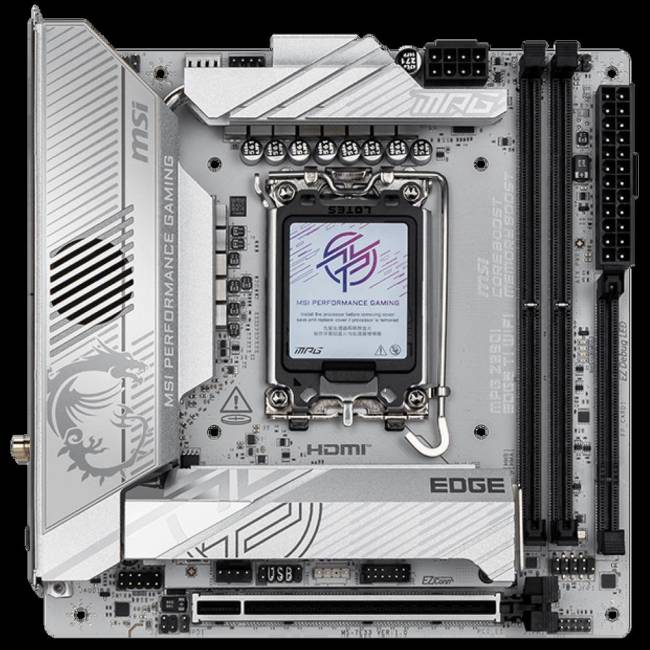Материнская плата MSI MPG Z890I EDGE TI WIFI — для бизнеса и офиса Материнская плата MSI MPG Z890I EDGE TI WIFI — для бизнеса и офиса